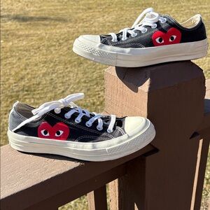 Comme Des Garçons x Converse Chuck Taylor All Star One Heart Low-Top Sneakers 8